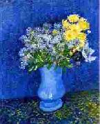 Vincent Van Gogh Vase with Lilacs, Daisies Anemones Norge oil painting reproduction
